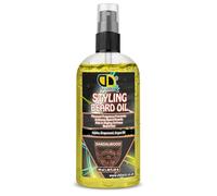 Styling Beard Oil with Sandalwood, Jojoba & Grapeseed For Reduces Itchiness & Soothes Skin, Moisturizes and Hydrates the Skin, Softens and Conditions the Beard (50ml Spray)
