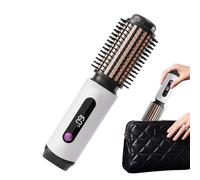 Styling Brush - ABS Nylon Construction, Rechargeable Batteries, Multifunctional Styling Tool, Compact Portable Design Device, for Curly Hair D