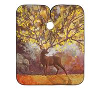 Styling Capes Deer Tree Autumn, Hairdressers Salon Cape Professional Hair Cutting Gown Personalised Hairdressing Apron For Haircut Family Children