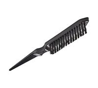 Styling Comb - Pro Salon Hairdressing Teasing Back Hair Combing Brush Slim Line Styling Comb Black Convenient and clever