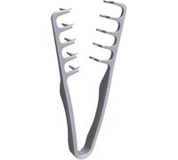 Styling comb with texture and large teeth, can increase hair volume and care for hair, making the bangs roots fluffy
