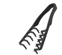 Styling Comb with Texture, Wide Tines for Volume at the Hairline, Detangling Comb, Concealing Transitions, Care Tool for Natural Fullness, Gentle Hair Care for Everyone (Black, 19 x 9 cm)