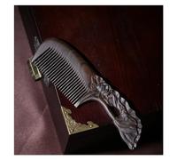 Styling Combs Carved Portable Comb Solid Wood Styling Comb With Handle Long Hair Comb Suitable for All Hair Types Curly Hair Comb