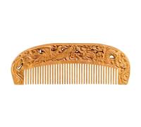 Styling Combs Chinese Carved Comb Men's Beard Comb Household Shower Comb Suitable for Fine Hair, Thick Hair, Curly Hair, Straight Hair Curly Hair Comb
