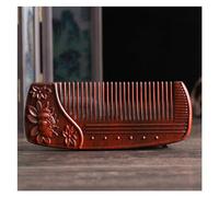 Styling Combs Chinese Guzheng Comb Solid Wood Carved Travel Comb Men's Pocket Comb Anti-static Curly Hair Comb