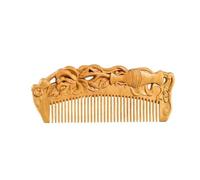 Styling Combs Solid Wood Comb Women's Long Hair Comb Carved Wooden Comb Suitable for Dry Hair/curly Hair/thick/fine Hair/straight Hair Curly Hair Comb