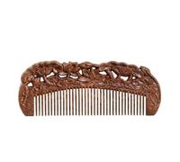 Styling Combs Solid Wood Fine Tooth Styling Comb Men's Beard Groomer for Detangling and Styling Wet or Dry Curly, Thin, Thick, Wavy or Straight Hair Curly Hair Comb