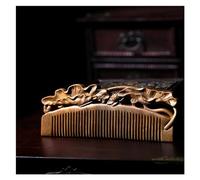 Styling Combs Wooden Wide Tooth Comb Chinese Style Long Hair Comb Portable Curling Comb Travel Comb Curly Hair Comb