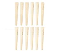 Styling Gear 130 Barber Cutting Combs Tapered Hair Combs Stylist All Purpose Rounded Teeth Smooth Surface Men’s And Women’s Made in the USA 12 Pcs.
