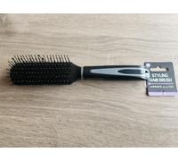 Styling Hair Brush - Detangling Paddle Brush with Soft Ball-Tip Bristles, Anti-Static Cushion Hairbrush for Wet & Dry Hair, Smooth Blow-Dry Styling Brush for Women & Men (Approx. 23.5 cm)