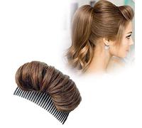 Styling Pads - DIY Fluffy Buns & Volume Enhancer for Princess Look - Wig Styling Combs & Clips for Easy Updo (Light)