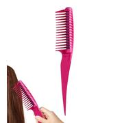 Styling Roller Brush: Detangling Hair Comb, Built-in Rolling Design with Soft Anti-Splicing Function | Professional Hairdresser Coloring Accessory for Tint Application
