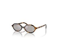 Stylish 04Zs Sole Shoes, unisex, Miu Miu, Sunglasses, Brown, ONE SIZE, Accessories ONE SIZE