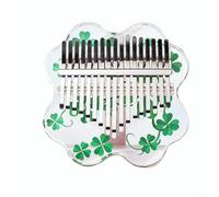 Stylish 17 Key Kalimba Thumb for Beginners, Comfortable Acrylic Design with Comprehensive Manual