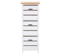 Stylish 3 Drawer Chest, Modern Chest Of Drawers For Livingroom, Sleek Minimalist Storage Chest For Lounge Premier Housewares White One Size