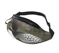 Stylish 3D Loon Nature Birds Bumbags Waist Fanny Pack for Women Ladies Men Lightweight Bum Bag with Zip Pockets Adjustable Belt for Dog Walking Running Cycling Hiking Outdoor Sport