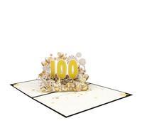 Stylish 3D Popup Anniversaries Card Love and Pleasure Various Year Anniversary 3D for Soulmate and Partner Elegant Love
