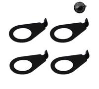 Stylish 4pcs 3/8" LP Guitar Knobs Pointers - Tone Position Indicators for for Les Paul Series - Universal Fit for Gibson Electric Guitars - Enhanced Classy Look (Black, 3/8" for USA CTS Pots)