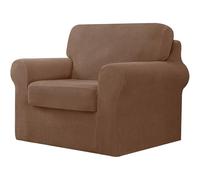 Stylish 4Seater Stretch Sofa Cover with 4 CushionsDurable Spandex Slipcover for Living Room Pet Fur Protector Easy to Clean Elegant Home Decor