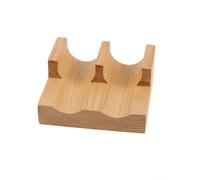 Stylish 5-slot Wooden Taco Stand For Sushi Rolls And Sandwiches, Rustic Food Holder For Tabletop Serving And Decoration(5 grid U-shaped)