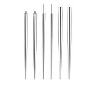 Stylish 6pcs Piercing Guide Needle Mixed Set - Multifunctional Guide Needle Is A Threadless Medical Steel Piercing Taper Insertion Aid Tool Suitable For Ear/Nose/Lip/Eyebrow/Abdomen/Nipple/Tongue