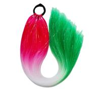 Stylish 9 Strands Braided Hair Extension Dreadlock Ponytail With Hairband For Music Festival And Fashion Forward Women