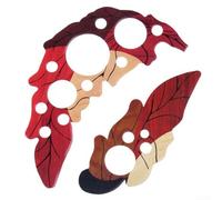 Stylish Acoustic Guitar Pickguard, Grape Leaf Sound Hole Sticker, Ultra Thin Design