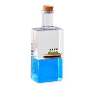 Stylish Acrylic Desk Decor Liquid Motion Bubbler Timer Elegant Interior Ornament For Room Accent Personalized Touch Mineral Oil