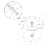 Stylish Acrylic Display Stand for Ice Cream Cones, Perfect for Buffets (02)