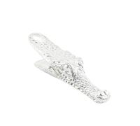 Stylish Alligators Clip Bookmarks in Distressed Gold for Document Organization Gift Ideas Reading Scrapbook Paper Clip Multi Functional Organizers