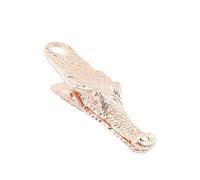 Stylish Alligators Clip Bookmarks in Distressed Gold for Document Organization Gift Ideas Reading Scrapbook Paper Clip Multi Functional Organizers