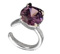 Stylish Alloy Ear Cuff Featuring Cubic Zirconia Stones Secure Clip On Fit For Casual Or Formal Occasions Sparkling Ear Climber Her