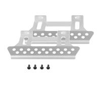 Stylish Aluminum Alloy Foot Pedals Step Sliders Part for 1/10 Scale SCX10 Remote Control Crawler Climbing Truck and Stable Metal Footboard Protect Your Car with a Enjoy Outdoor Adventures with