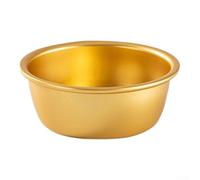 Stylish Aluminum Bowl Designed for Picnic Outdoor Dining BBQ Camping and Indoor Use Serving Sauces Side Dishes or Beverages (Yellow-bowl-13.5cm)