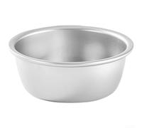 Stylish Aluminum Bowl Designed for Picnic Outdoor Dining BBQ Camping and Indoor Use Serving Sauces Side Dishes or Beverages (Silver-bowl-13.5cm)