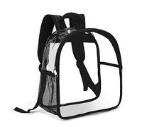 Stylish and Clear Backpack with Enough Space for and Books