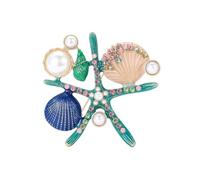 Stylish and Dainty Marine Themed Accessory Designed As a Delicate Starfishes Unique Sea Star Pin for Everyday Wear Offices Wear Lapel Pin