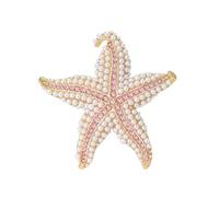 Stylish and Dainty Marine Themed Accessory Designed As a Delicate Starfishes Unique Sea Star Pin for Everyday Wear Offices Wear Lapel Pin