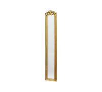 Stylish and Decorative 109cm Tall Elegant Design Wall Mirror - Functional and Decorative Accent Wall-mounted Mirror for Bedrooms, Home, Living Areas, or Hallways (Gold 109cm)