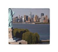 Stylish and Portable Small Statue of Liberty in NYC Printed Coin Purse, Perfect for Backpacks, Shoulder Bags, Pockets, Etc.