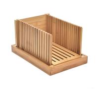 Stylish and Practical Wood Bread Slicer Slice Your Bread the Right Way (Horizontal)