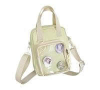 Stylish Anime Character Shoulder Bag Sophisticated Nylon Construction Roomy Essential Crossbody Bags For Travel Anime Lover Unisex Crossbody Purse