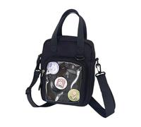 Stylish Anime Character Shoulder Bag Sophisticated Nylon Construction Roomy Essential Crossbody Bags For Travel Trendy Nylon Crossbody Bag For School