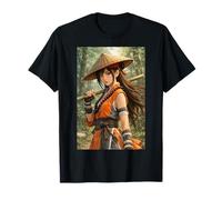 Stylish Asian Shaolin Girl T-Shirt