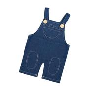 Stylish Baby Jeans Overalls, Breathable Polyester Photoshoots Outfit with Bow Tie for Birthdays and Special Occasions Machine Washable Baby Photo Clothes