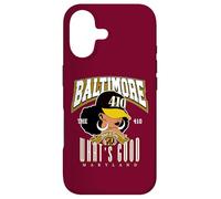 Stylish Baltimore-Inspired Graphic Design Case for iPhone 17
