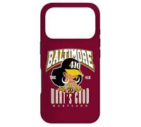 Stylish Baltimore-Inspired Graphic Design Case for iPhone 17 Pro
