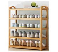 Stylish Bamboo Shoe Rack - Space-Saving Shoe Storage Shelf for Entryway Perfect for Home nization Clutter-Free Living & Modern Décor
