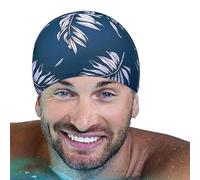 Stylish Bath Speech - Printed Elastic Swimming Cap for Adults and Teenagers | Comfortable Swimming for Beach, Pool, Sea, Women, Men, Kids at Home or in Warm