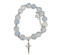 Stylish Beaded Elastic Crystal Beads Adjustable Length For Daily Wear And Parties Fashion